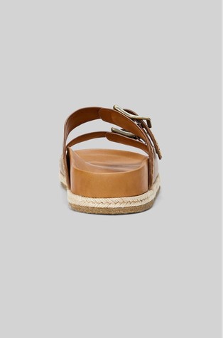 RALPH LAUREN Turbach Leather Sandal Polo Tan 3