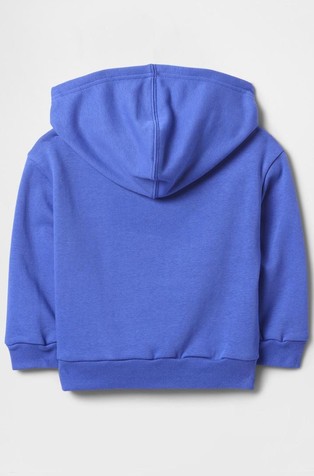 GAP Gap logo pulover s kapuco za malčke Modra - Dazzling Blue 183949Tc 2