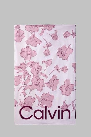 Kvadraten šal s cvetličnim vzorcem