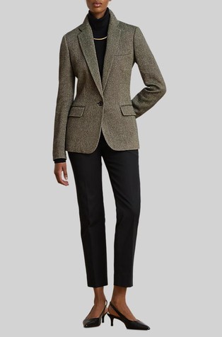 Slim fit hlače z ravnimi hlačnicami iz raztegljivega bombaža