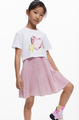 2-v-1 obleka s srčki