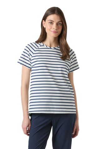 Thalia majica s kratkimi rokavi in izrezi zadaj