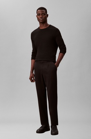 Slim fit chino hlače iz viskozne mešanice