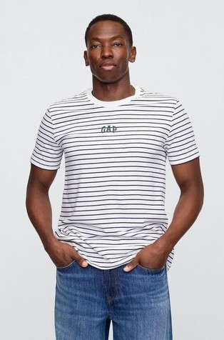Everyday Soft Gap Logo Stripe T-Shirt