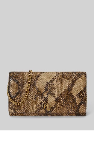 Adair II Snakeskin-effect Leather Crossbody