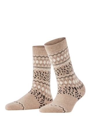 Cosy Wool Special Edition nogavice z vzorcem