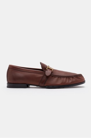 T Timeless leather loafers
