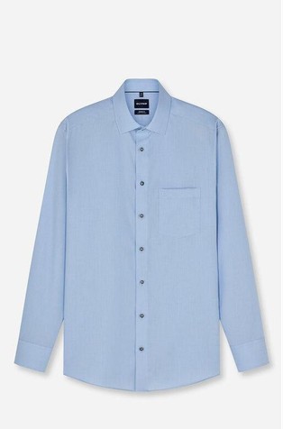 Luxor modern fit shirt with micro pattern
