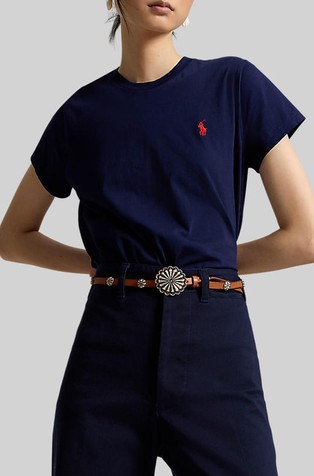 Classic fit Cotton Jersey Crewneck Tee