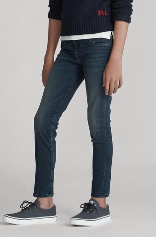 RALPH LAUREN Aubrie jeans hlače Modra - Blue 5