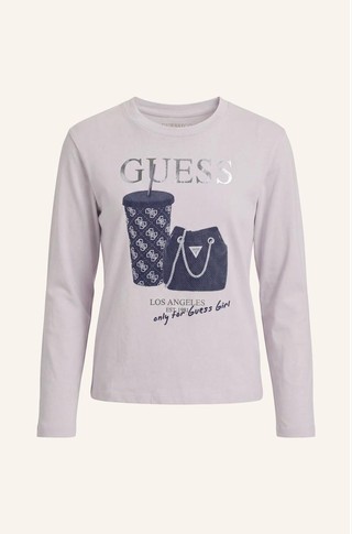 Long sleeve T-shirt with print