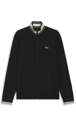 Jopa iz bombažne mešanice s kontrastnimi obrobami