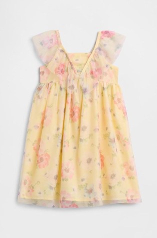 Obleka z naborkom za malčice