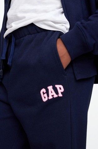 GAP Kids Relaxed Gap Logo Joggers Blue 4