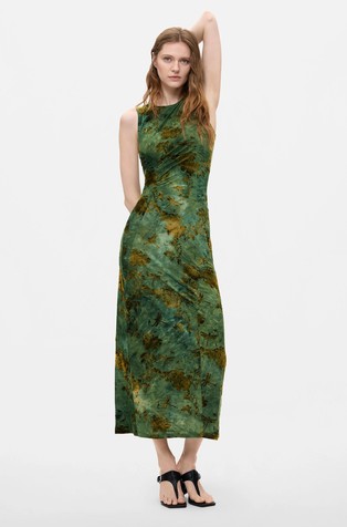 Sleeveless Midi Dress