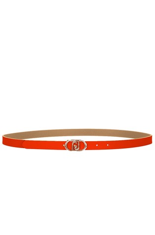 Faux-leather belt