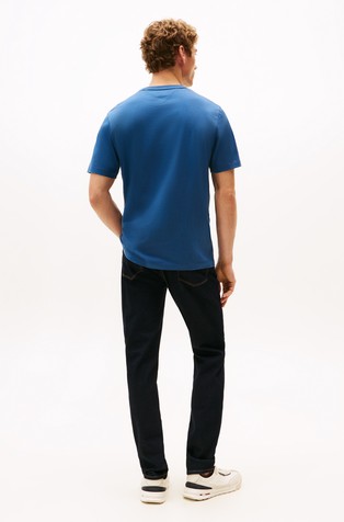 TOMMY HILFIGER Regular fit majica iz trajnostnega bombaža Modra - Blue 2