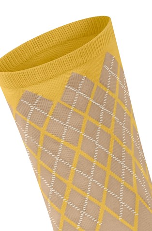 BURLINGTON Mayfair Women Socks Brown / Yellow 4