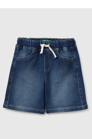 Denim Bermuda shorts