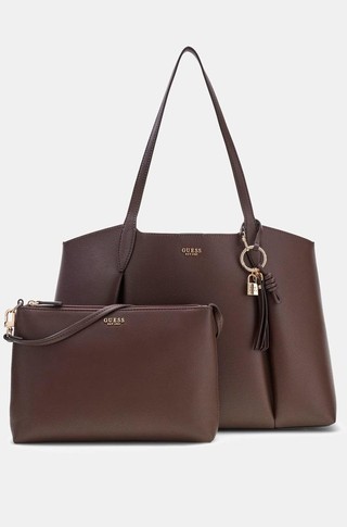 Melody Large Shoulder Bag in Faux-leather