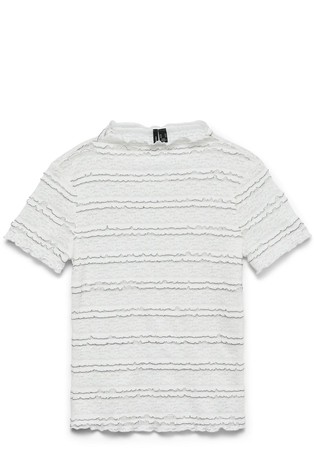 VMABIGAIL Lace top with ruffles