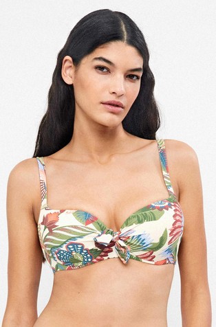 Zgornji del kopalk z oporo in tropskim vzorcem