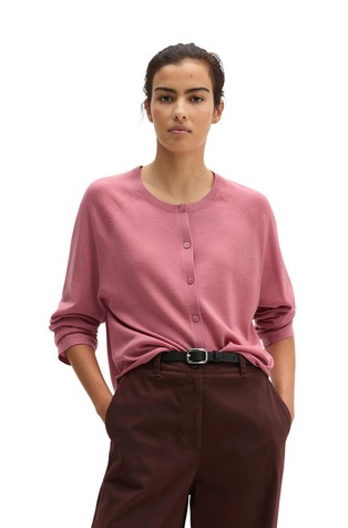 Relaxed fit pletena jopa iz merino volne
