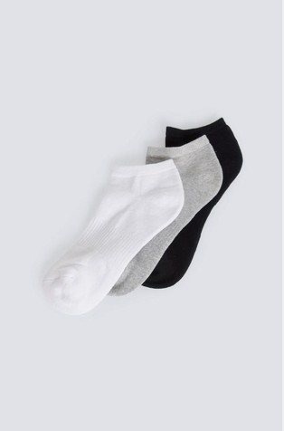 Paket 3 parov nizkih nogavic