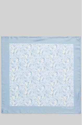 Floral Cotton-silk Scarf