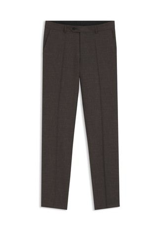 Beckham x Boss wool-blend slim-fit suit trousers