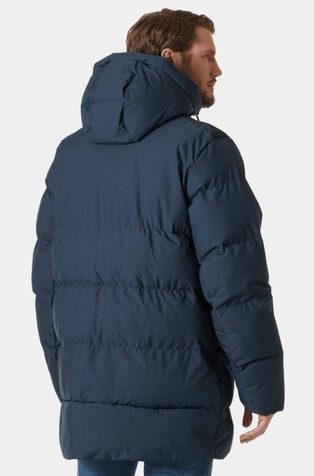 HELLY HANSEN Alby daljša prešita bunda s kapuco Modra - Blue 2