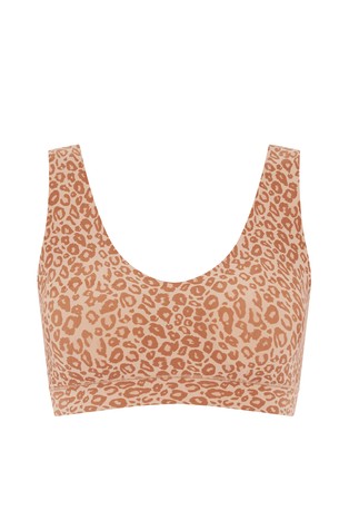 SoftStretch modrček z V-izrezom
