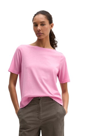T-Shirt in TENCEL™ Lyocell-cotton mix