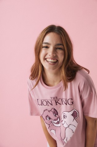 WOMEN'SECRET Cotton short-sleeved Lion King pyjamas | Emporium