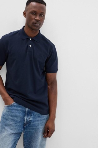 Gap logo moška polo majica s kratkimi rokavi