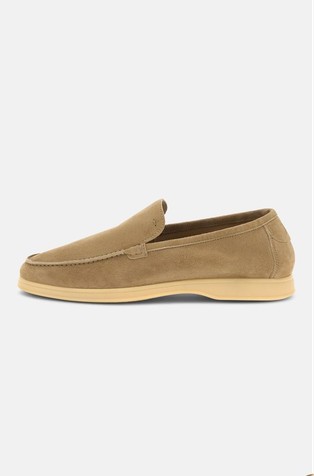 Aria Suede Leather Loafers