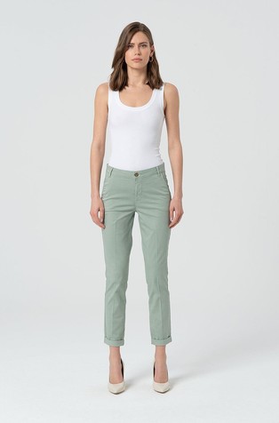 Chino pant regular fit made stretch cotton