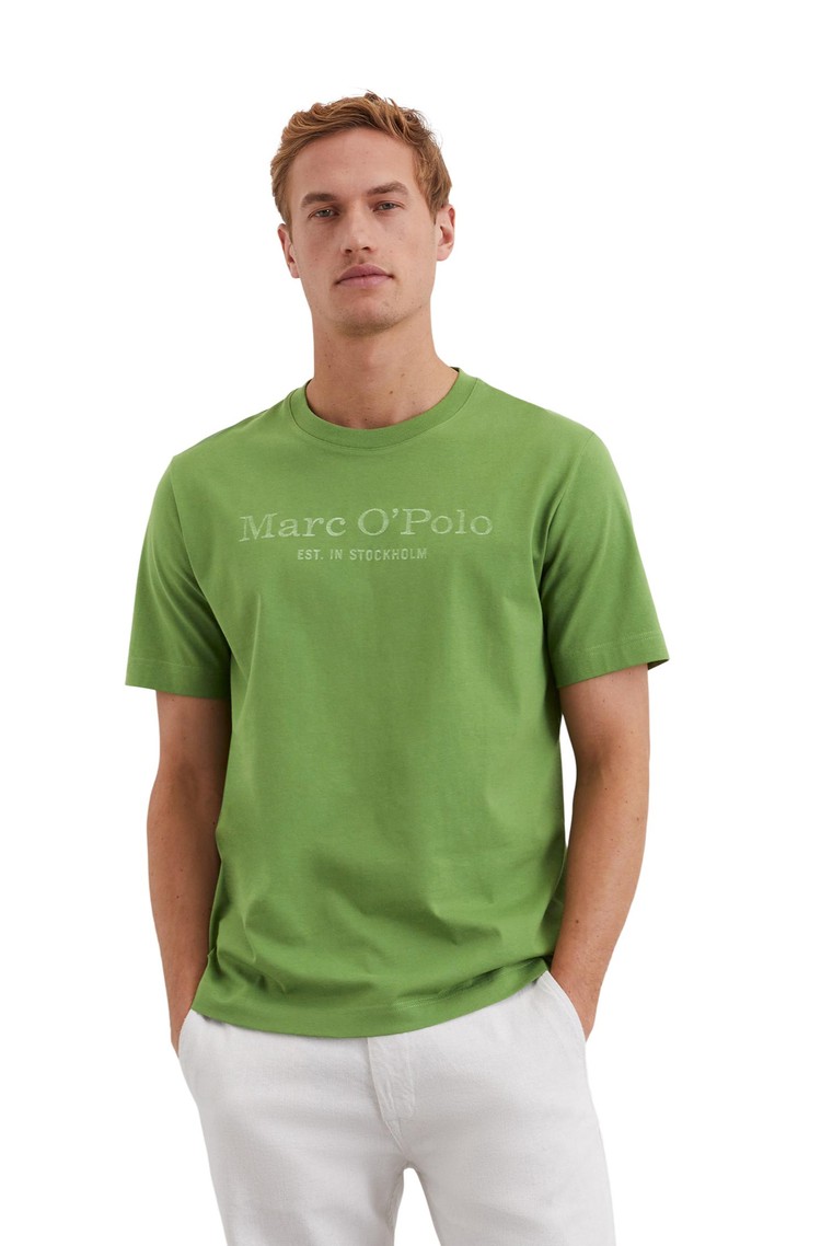 MARC O'POLO T-shirt made from pure organic cotton Green 