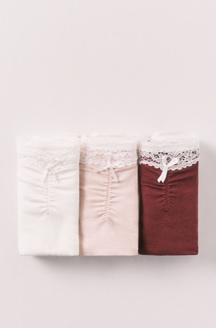 3-pack classic cotton-blend panties