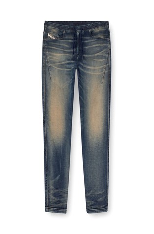 DIESEL Boyfriend jeans - 2041 D-Fayza Joggjeans® 068PM Dark Blue 5