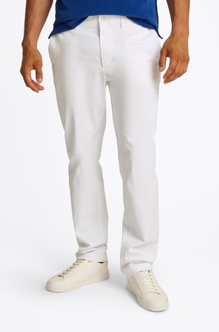 Straight fit bombažne chino hlače