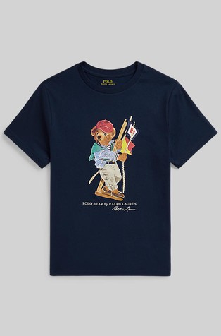 Polo Bear majica s kratkimi rokavi iz bombažnega jerseya