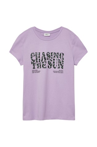 Bombažna majica s potiskom