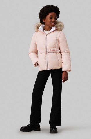 Calvin klein coat pink 2025