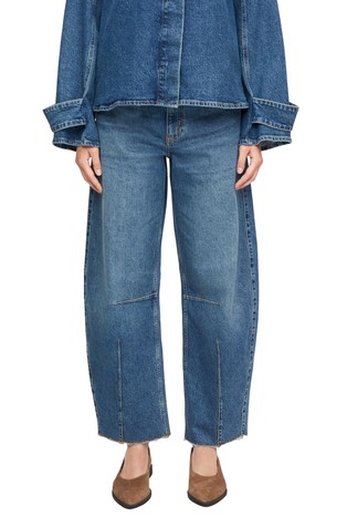 Barrel fit jeans