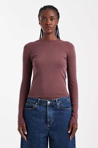 TSEVERYDAY cotton long-sleeved tee