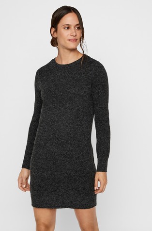 VMDOFFY kratka pletena obleka