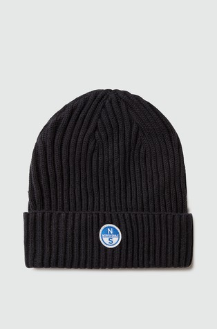 Pletena logo kapa iz bombažne mešanice