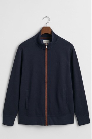 Sacker Rib Zip Cardigan