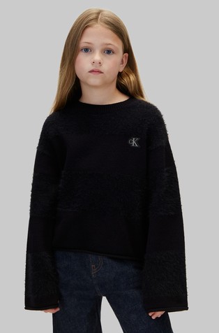 Striped Fluffy Jumper